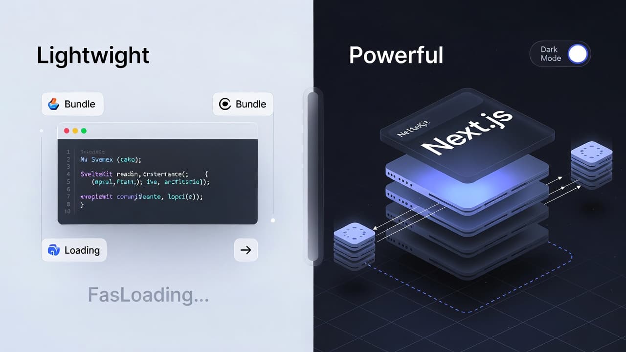 SvelteKit vs Nextjs in 2026: Choosing the Right Framework for Your Modern Web App