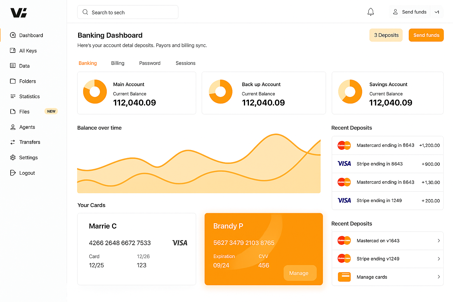 Dashboard preview (light)