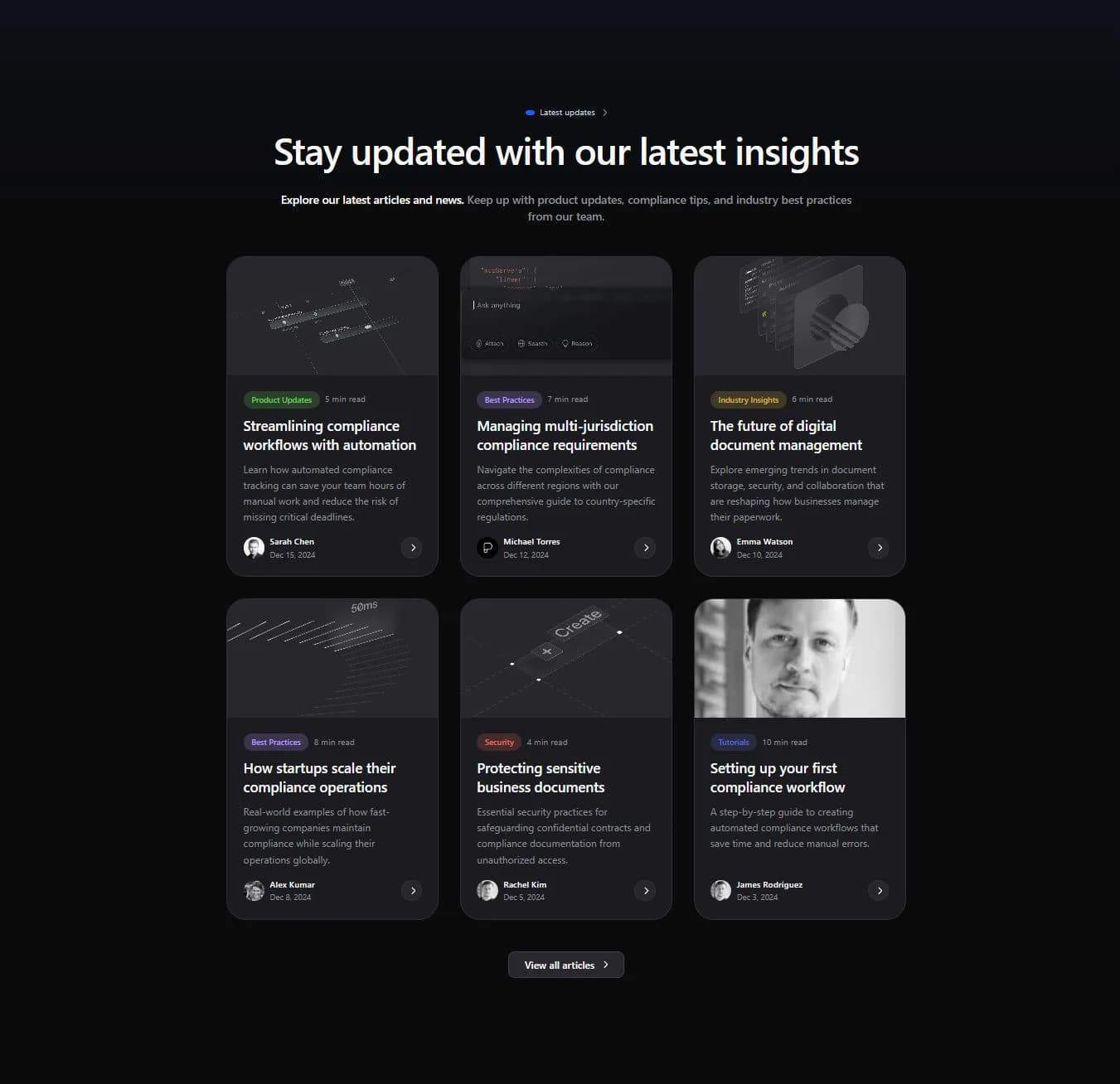 Linear Blogs
