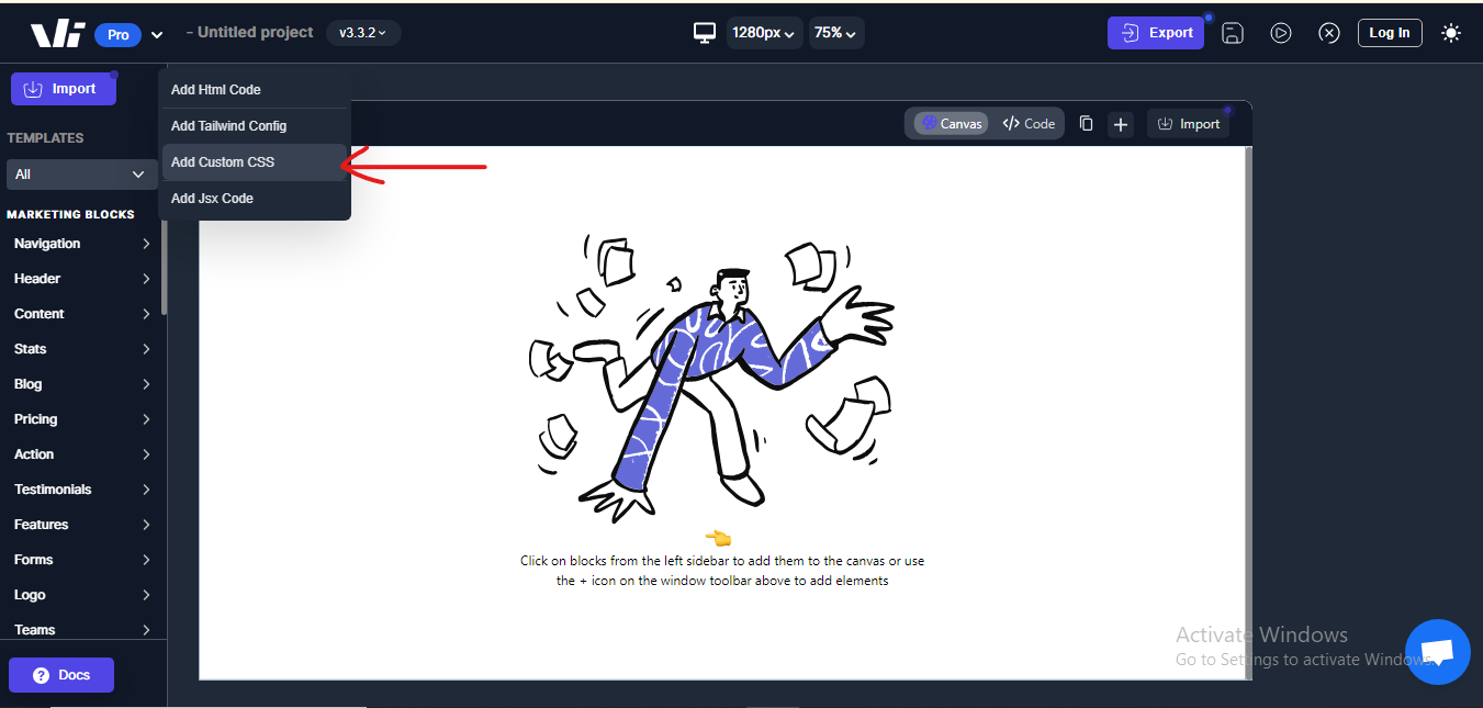 custom css