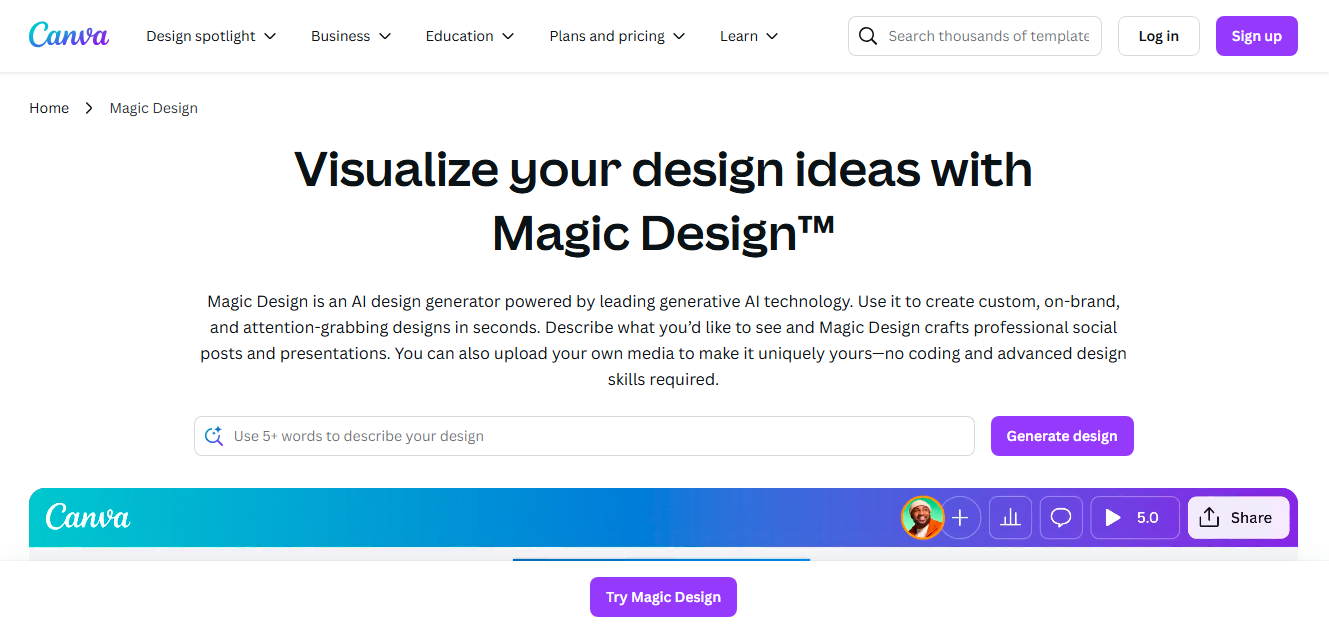 canva magic-ai