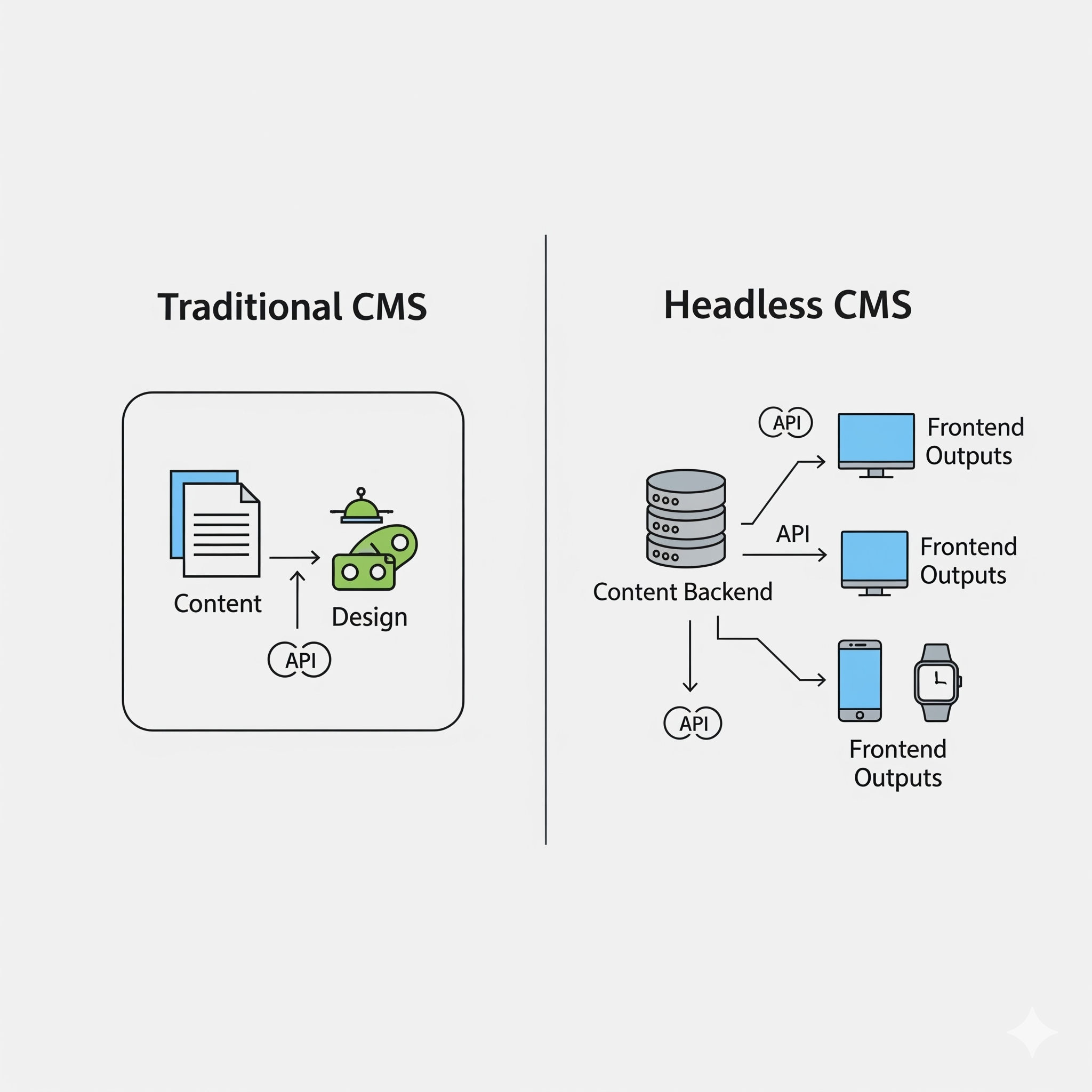 difference-between-traditional and headless cms