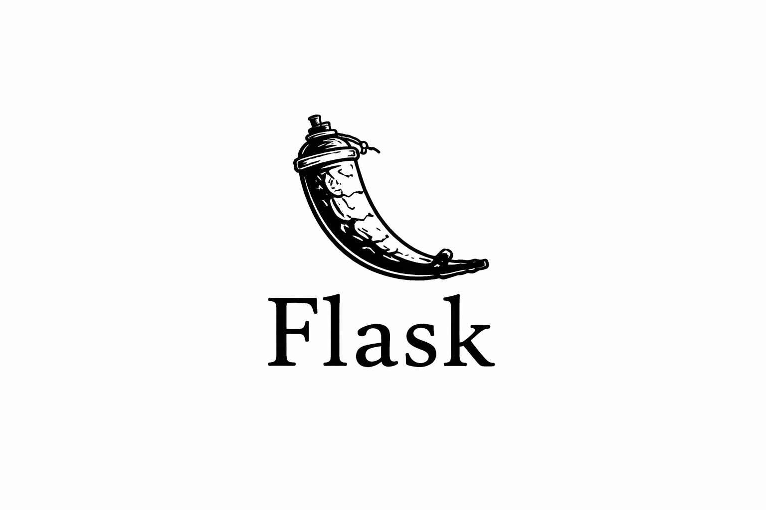 Flask framework illustrated as a lightweight Python-based backend tool