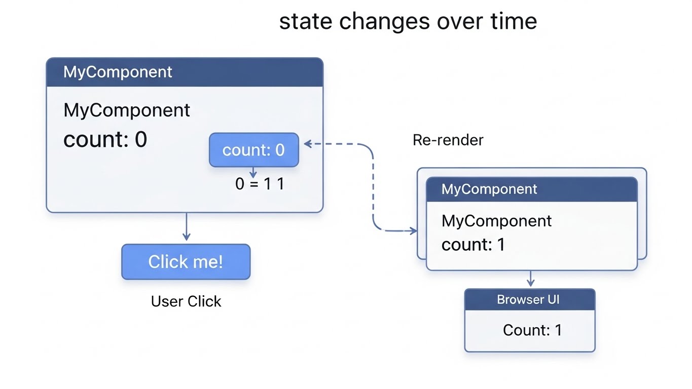 changing state