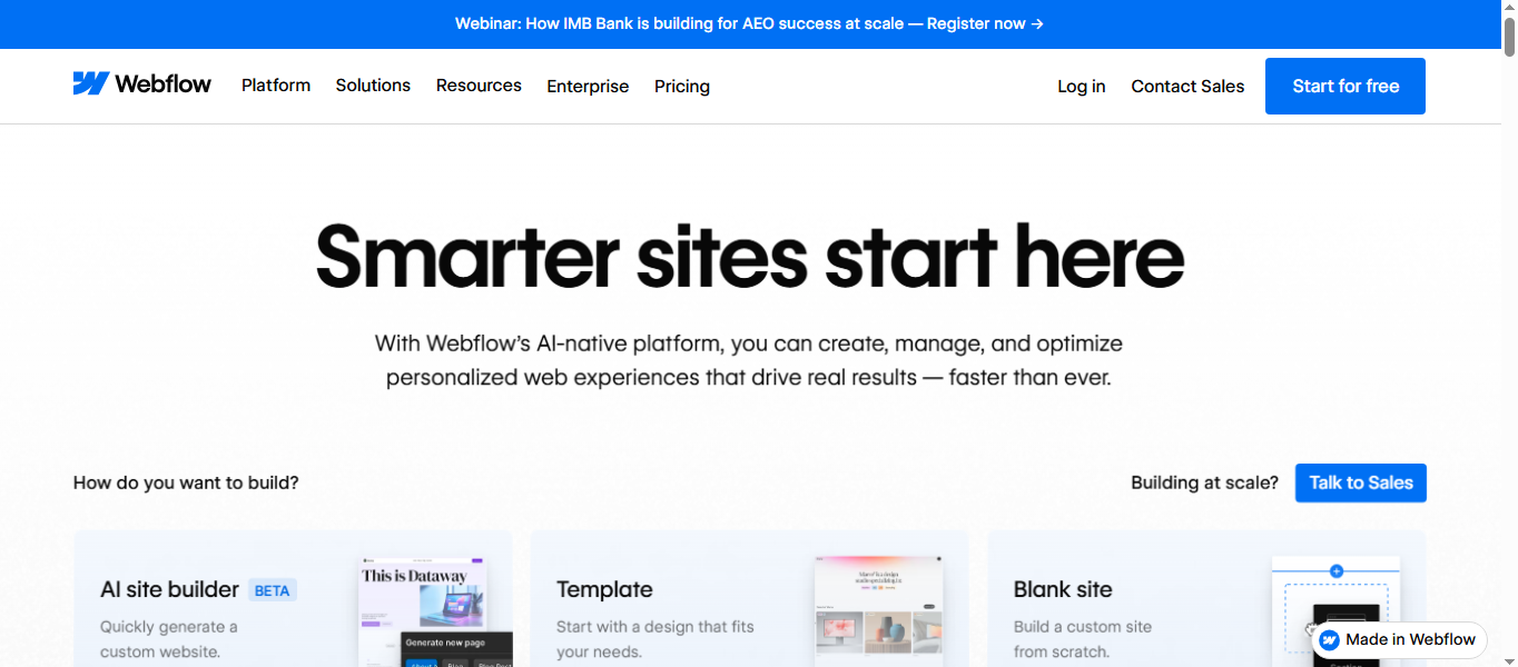 webflow