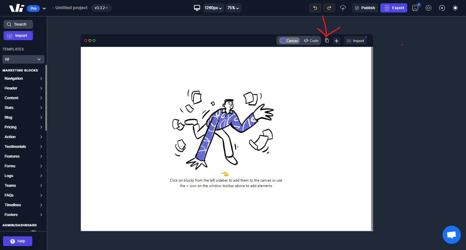 Copy code Tool